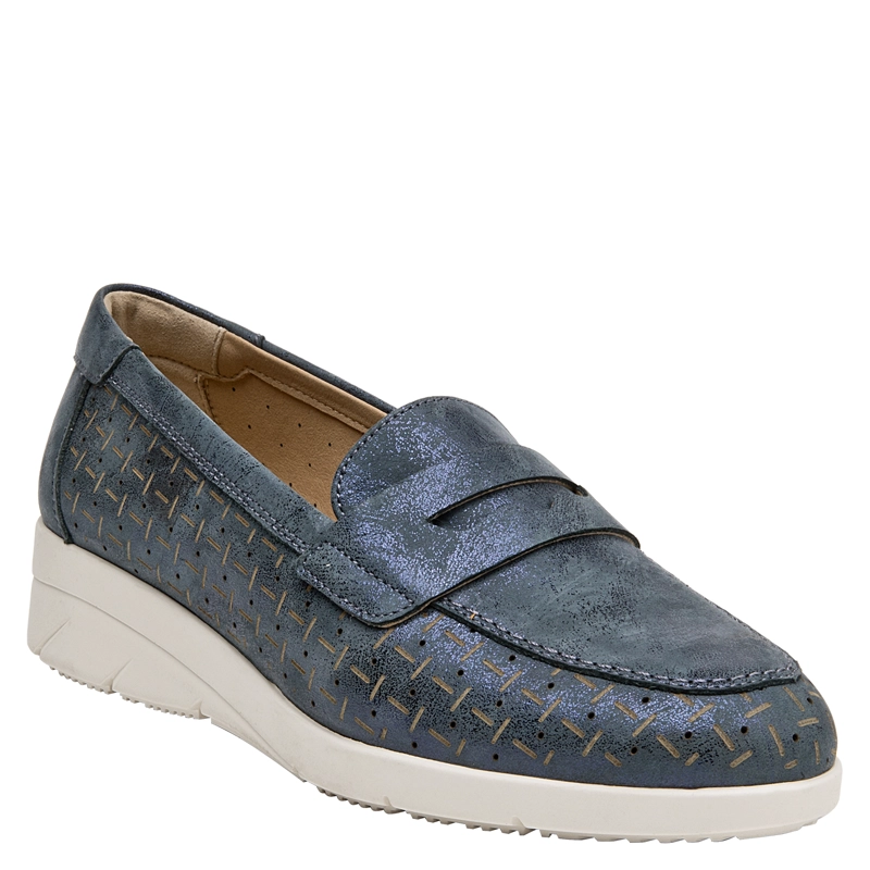 MOCASIN CASUAL MUJER 16 HRS - 16M0403 | AZUL - 2