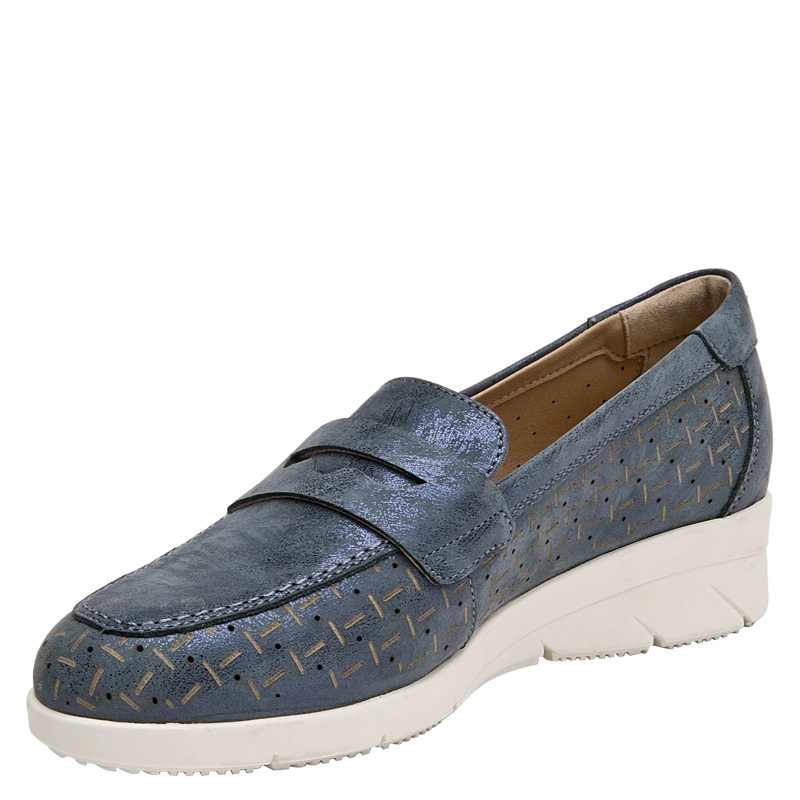 MOCASIN CASUAL MUJER 16 HRS - 16M0403 | AZUL - 5