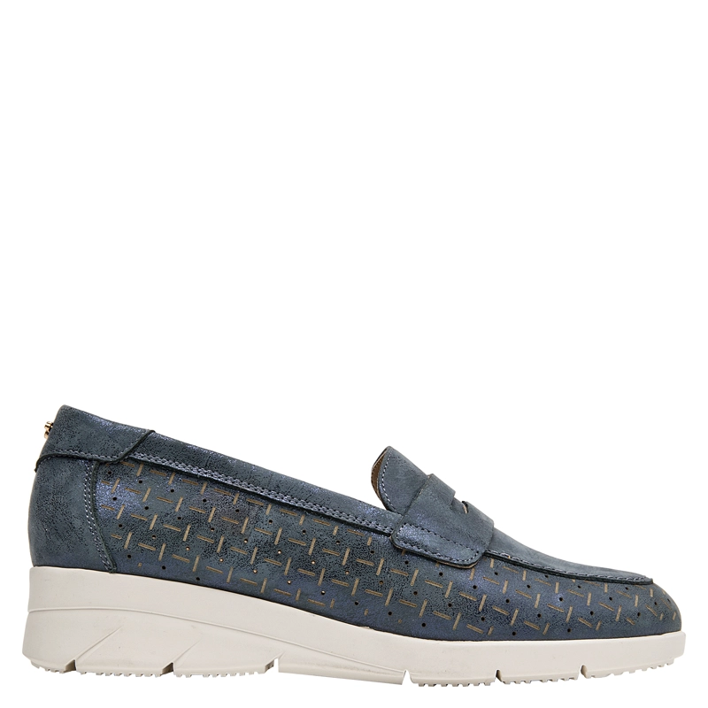 MOCASIN CASUAL MUJER 16 HRS - 16M0403 | AZUL - 6
