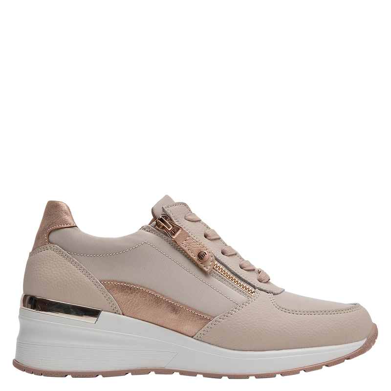 ZAPATILLA CASUAL MUJER BRUNO ROSSI - BRM0473 | BEIGE - 1