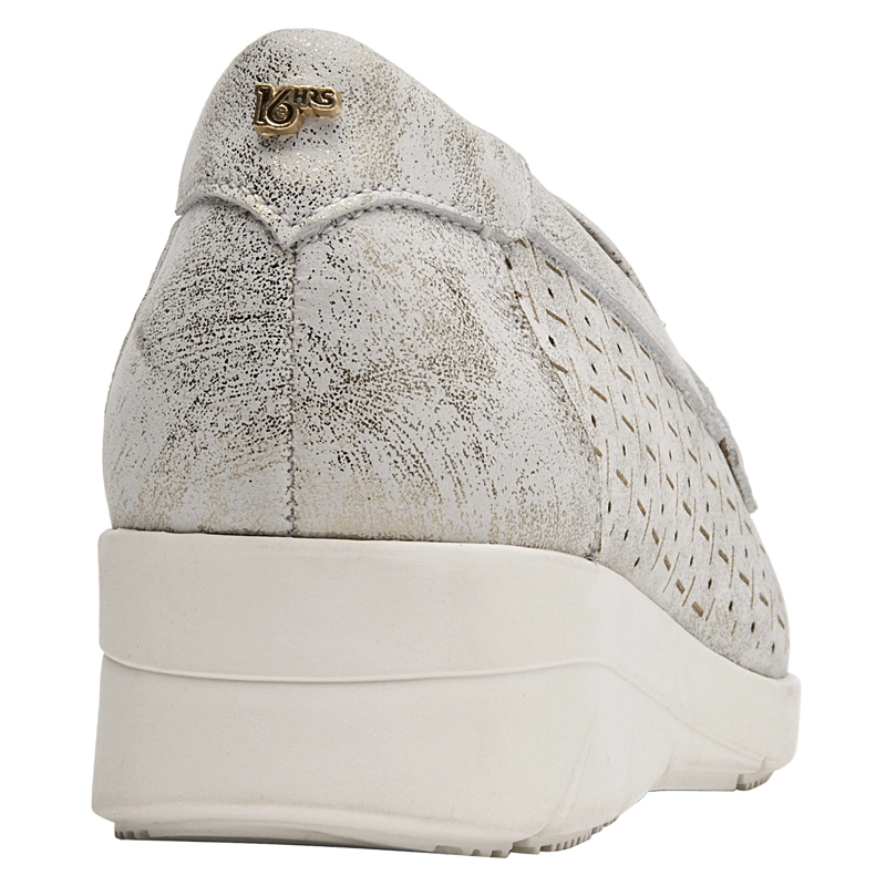 MOCASIN CASUAL MUJER 16 HRS - 16M0403 | PLATEADO - 3