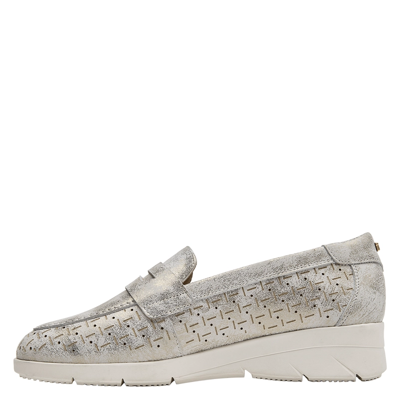 MOCASIN CASUAL MUJER 16 HRS - 16M0403 | PLATEADO - 4