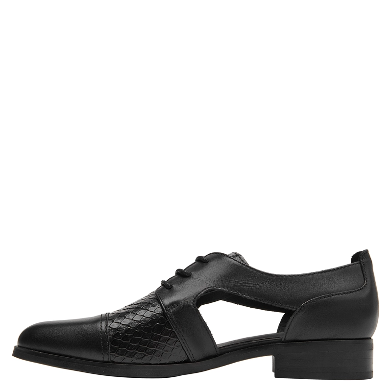 ZAPATO CASUAL MUJER POLLINI - POM0043 | NEGRO - 4
