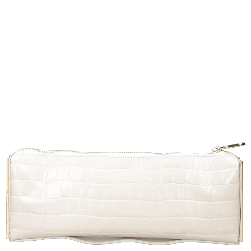 CARTERA CLUTCH CUERO FIESTA LUZ DA LUA - LDM0182 | BLANCO - 3