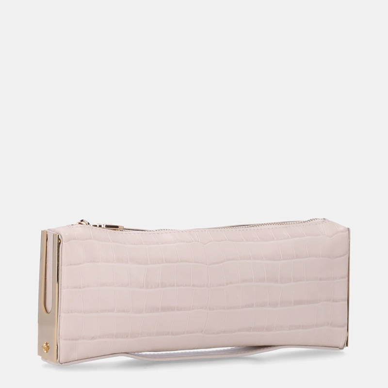 CARTERA CLUTCH CUERO FIESTA LUZ DA LUA - LDM0182 | BLANCO - 9