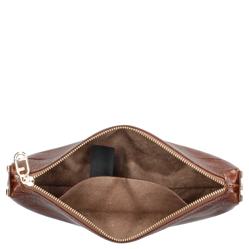 CARTERA CLUTCH CUERO FIESTA LUZ DA LUA - LDM0182 | MARRON - 8