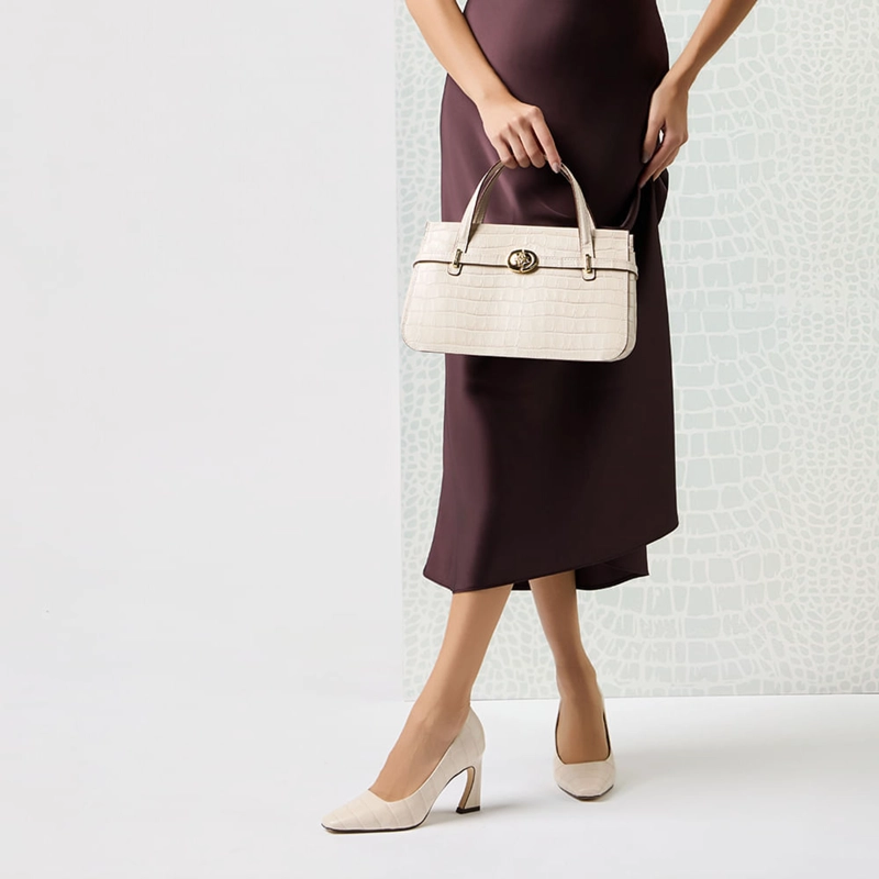 CARTERA CUERO TOTE BAG LUZ DA LUA - LDM0183 | BLANCO - 8