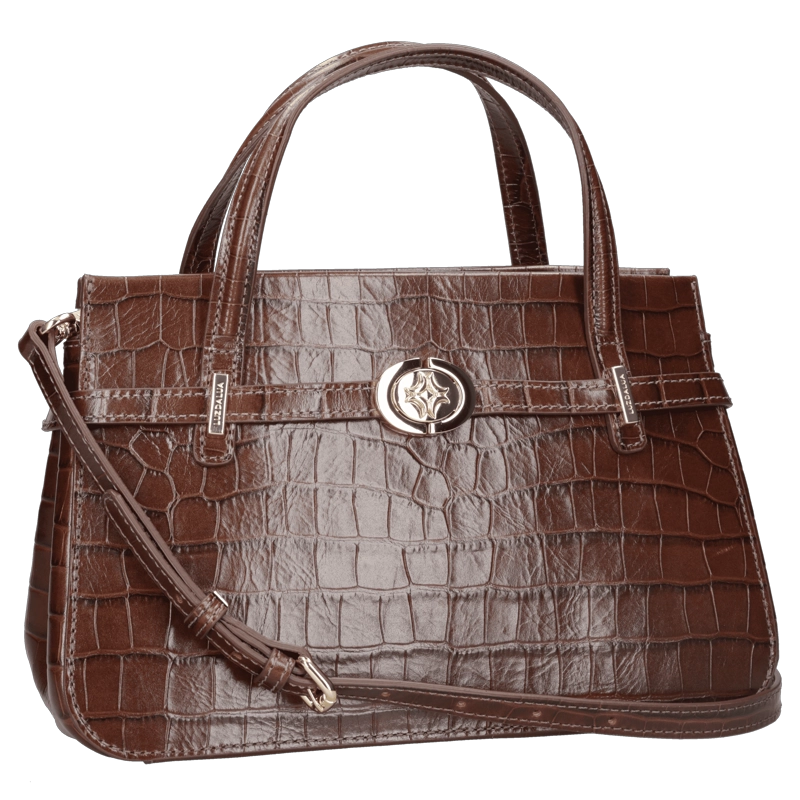 CARTERA CUERO TOTE BAG LUZ DA LUA - LDM0183 | MARRON - 5