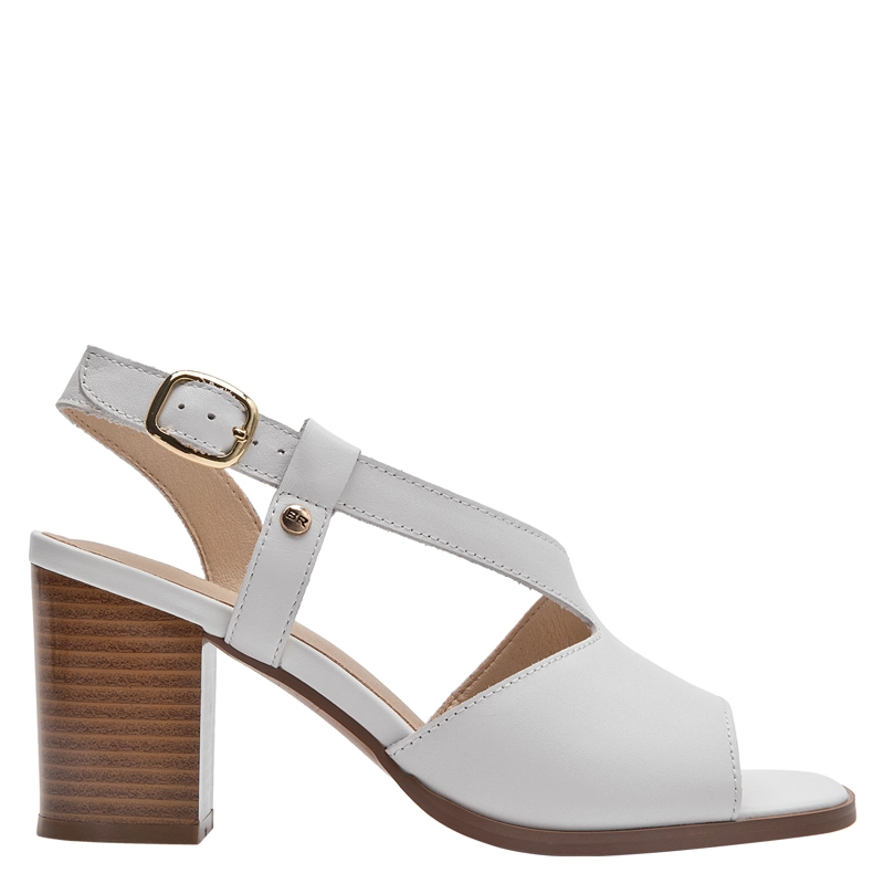 SANDALIA CASUAL MUJER BRUNO ROSSI - BRM0410 | BLANCO - 1