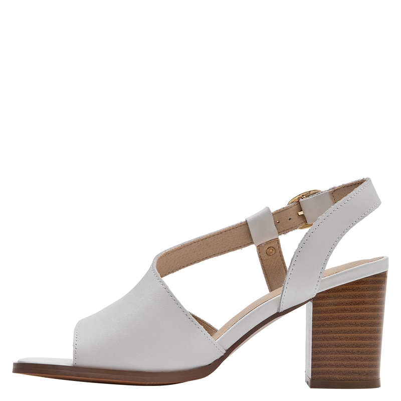 SANDALIA CASUAL MUJER BRUNO ROSSI - BRM0410 | BLANCO - 4