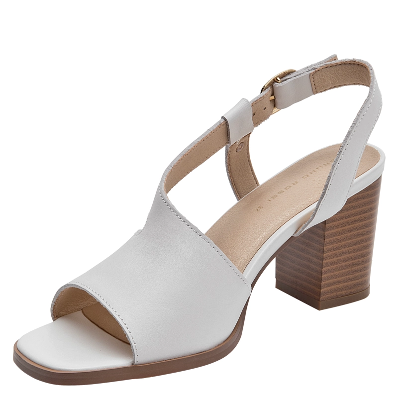 SANDALIA CASUAL MUJER BRUNO ROSSI - BRM0410 | BLANCO - 5