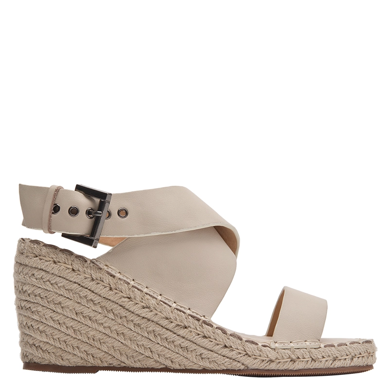 SANDALIA CASUAL MUJER POLLINI - POM0381 | BEIGE - 1