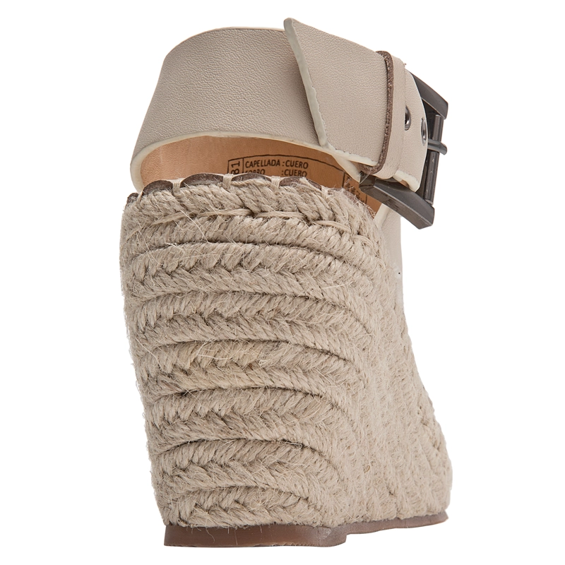 SANDALIA CASUAL MUJER POLLINI - POM0381 | BEIGE - 3