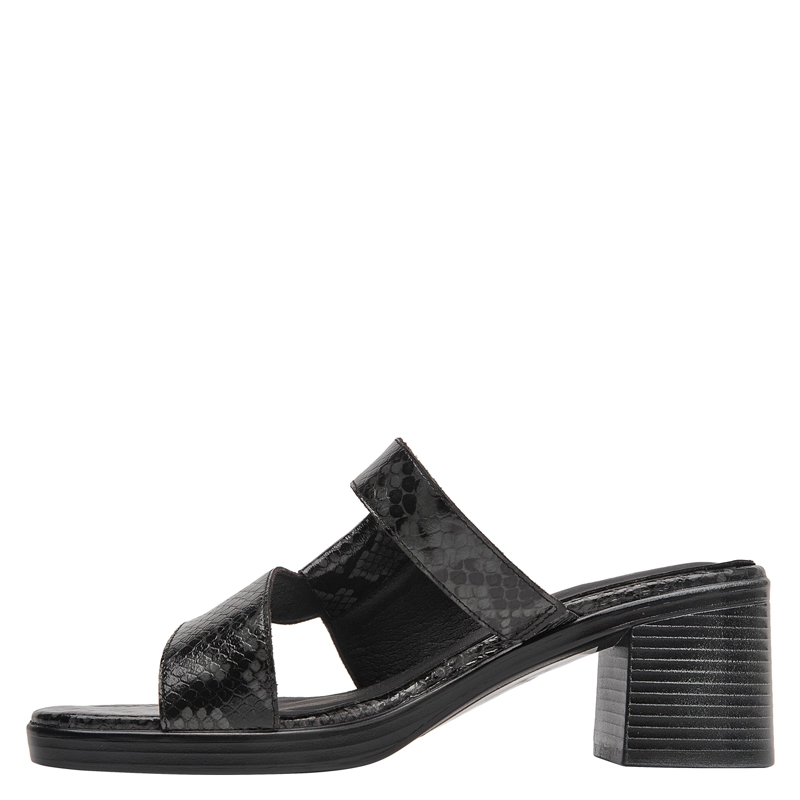 SANDALIA CASUAL MUJER POLLINI - POM0386 | NEGRO - 9