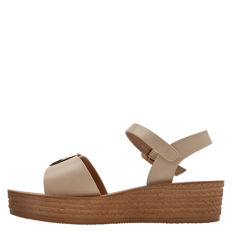 SANDALIA CASUAL MUJER BRUNO ROSSI - BRM0482 | BEIGE - 4