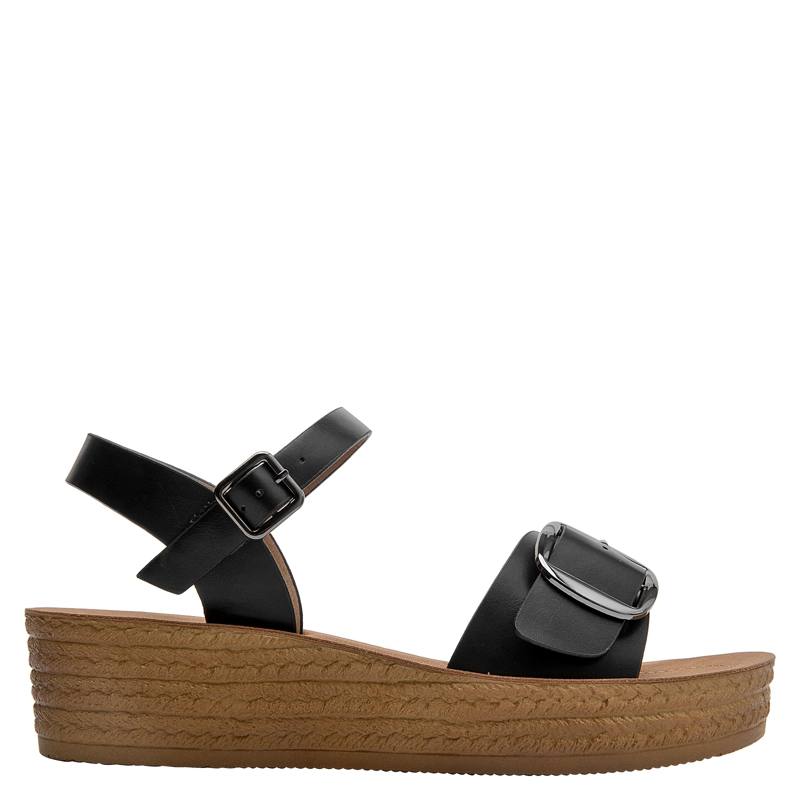 SANDALIA CASUAL MUJER BRUNO ROSSI - BRM0482 | NEGRO - 1