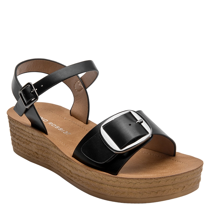 SANDALIA CASUAL MUJER BRUNO ROSSI - BRM0482 | NEGRO - 2