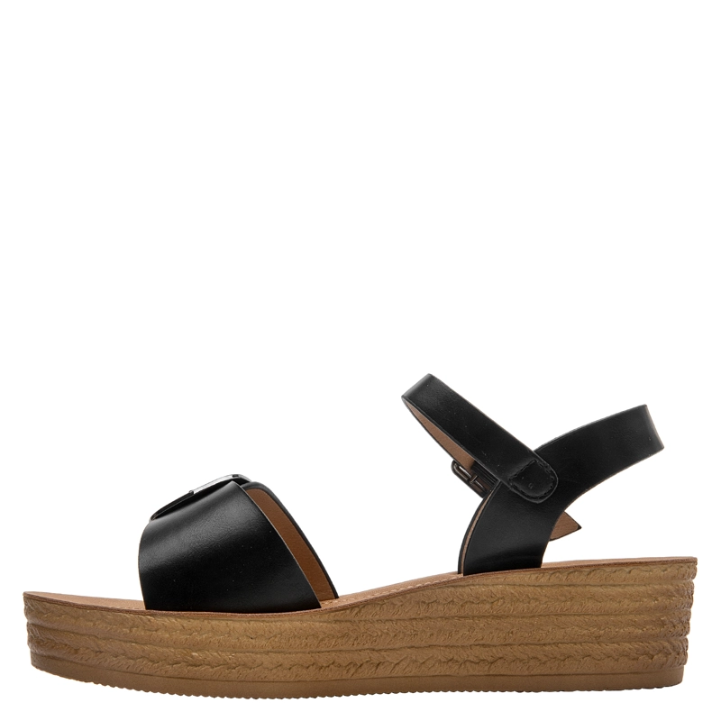 SANDALIA CASUAL MUJER BRUNO ROSSI - BRM0482 | NEGRO - 4