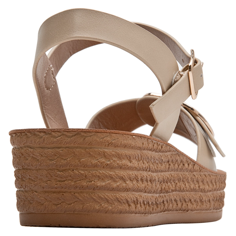SANDALIA CASUAL MUJER BRUNO ROSSI - BRM0482 | NEGRO - 8