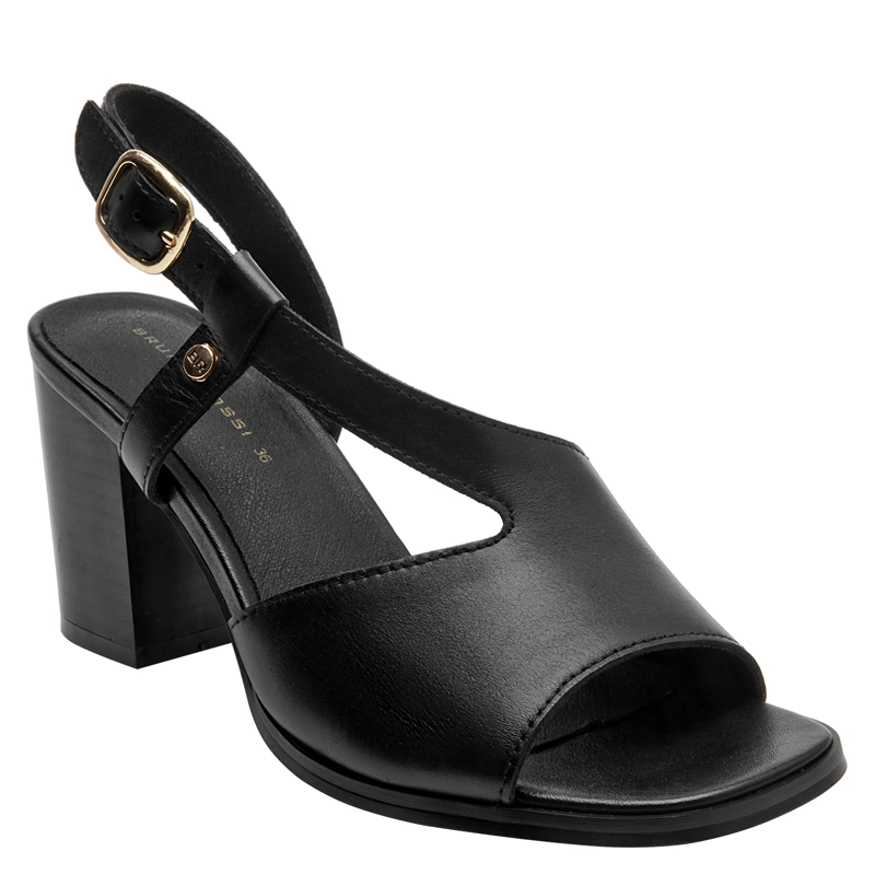 SANDALIA CASUAL MUJER BRUNO ROSSI - BRM0410 | NEGRO - 3