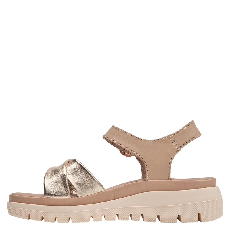 SANDALIA CASUAL MUJER 16 HRS - 16M0511 | DORADO - 4