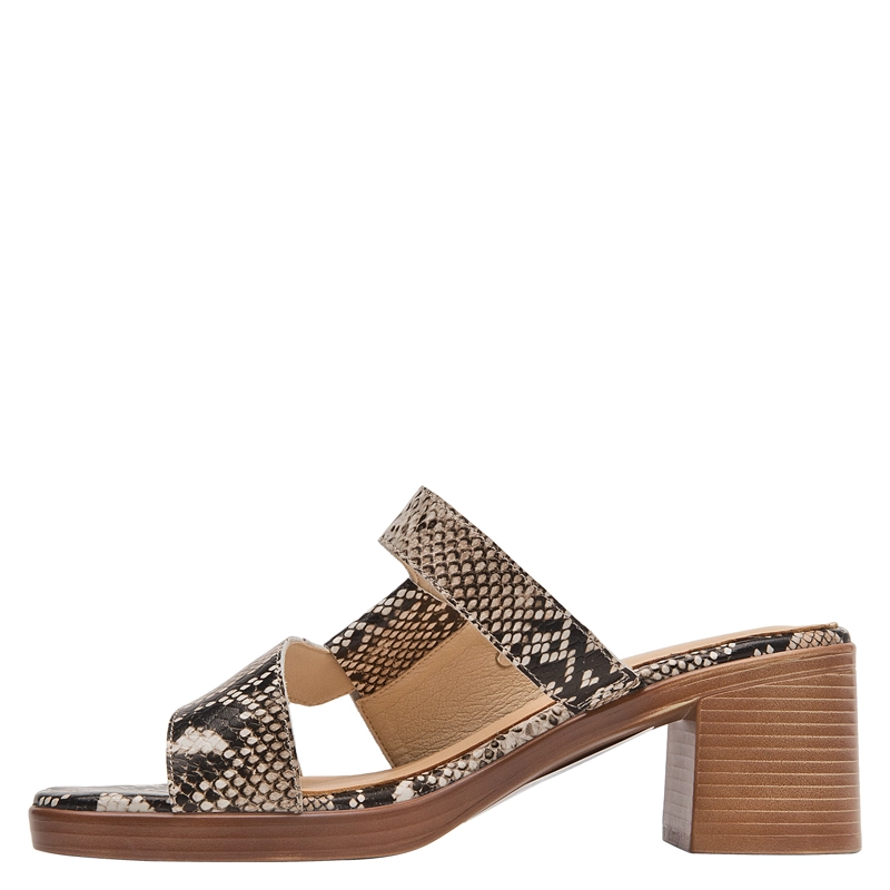 SANDALIA CASUAL MUJER POLLINI - POM0386 | MARRON - 5