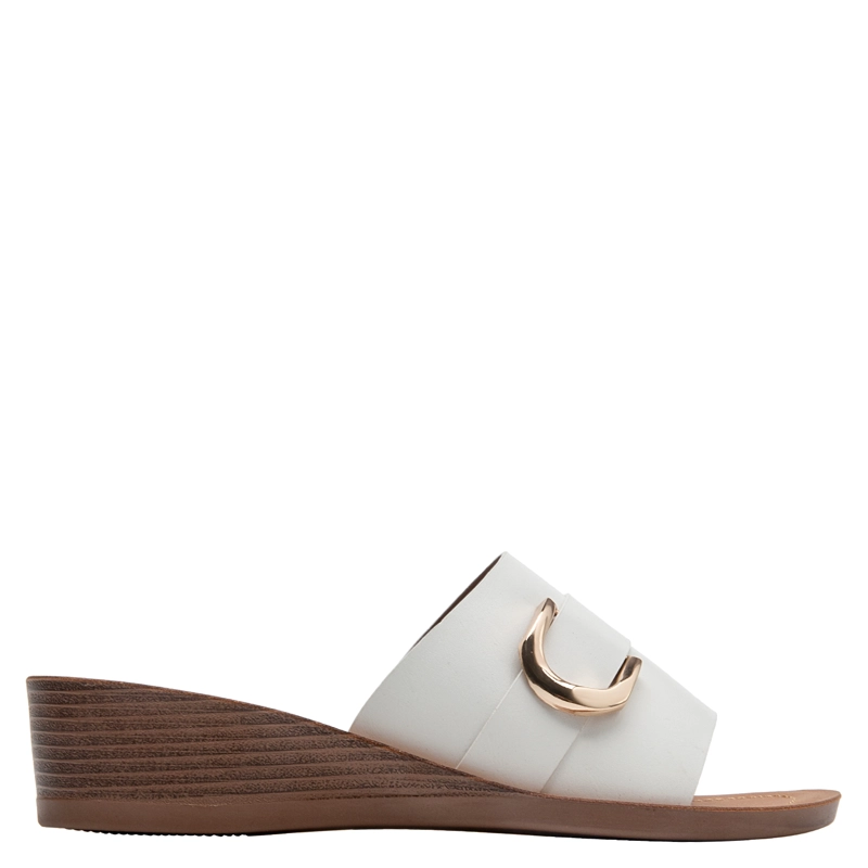 SANDALIA CASUAL MUJER BRUNO ROSSI - BRM0484 | BLANCO - 1
