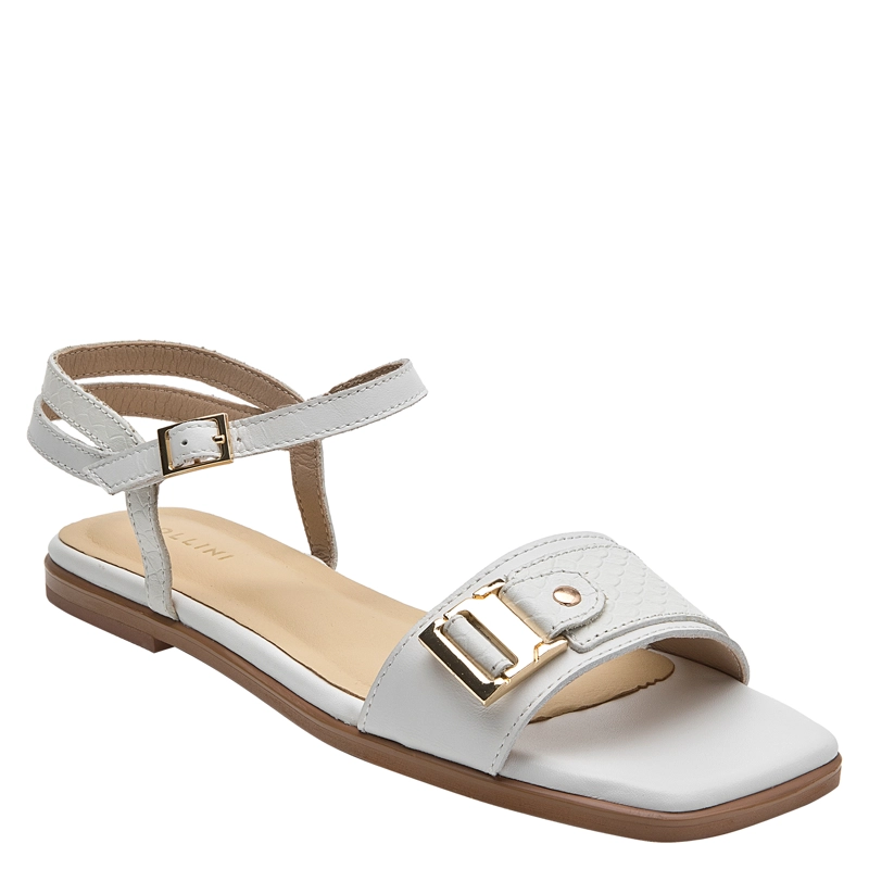 SANDALIA CASUAL MUJER POLLINI - POM0307 | BLANCO - 3