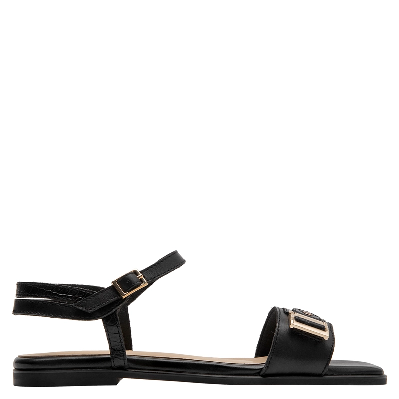 SANDALIA CASUAL MUJER POLLINI - POM0307 | NEGRO - 6