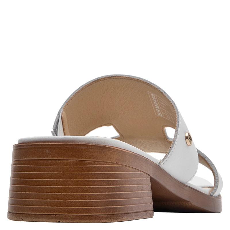 SANDALIA CASUAL MUJER BRUNO ROSSI - BRM0409 | BLANCO - 3