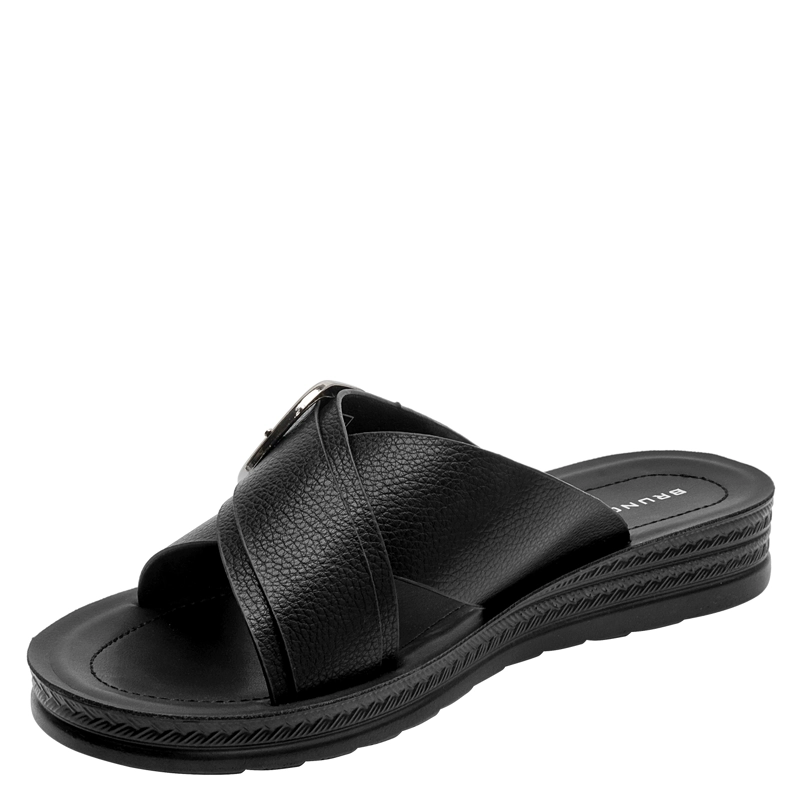 SANDALIA CASUAL MUJER BRUNO ROSSI - BRM0492 | NEGRO - 5