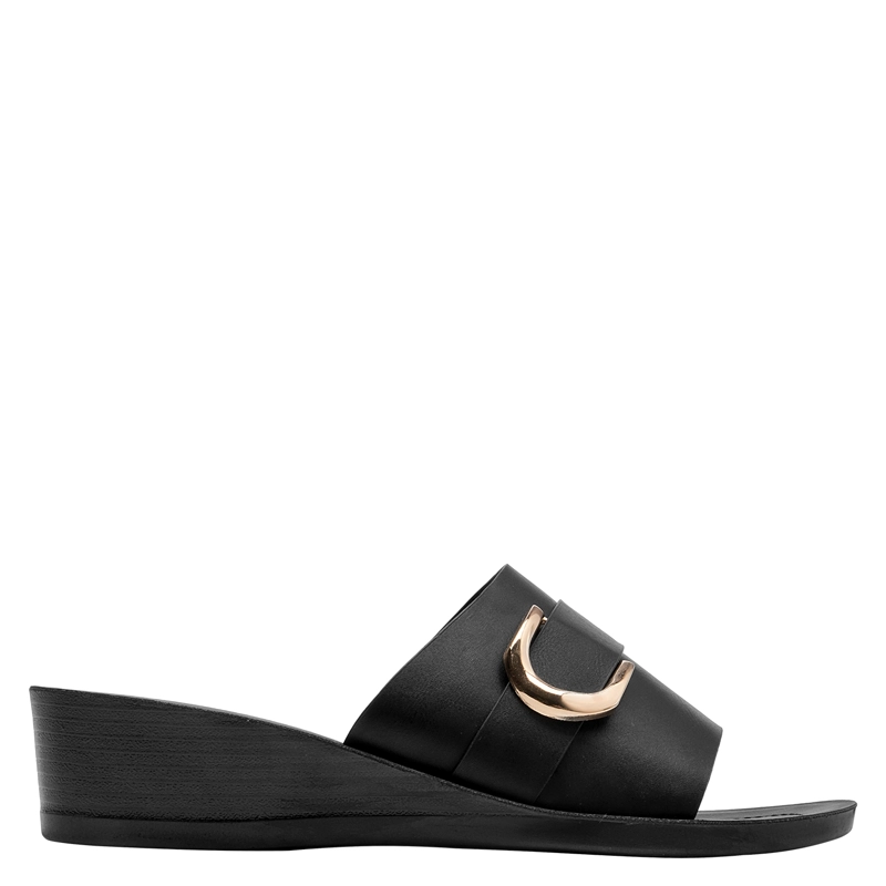 SANDALIA CASUAL MUJER BRUNO ROSSI - BRM0484 | NEGRO - 1
