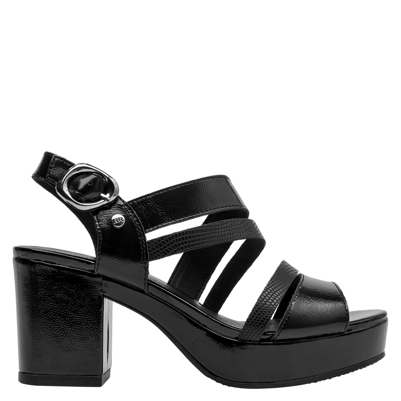 SANDALIA CASUAL MUJER BRUNO ROSSI - BRM0422 | NEGRO - 2