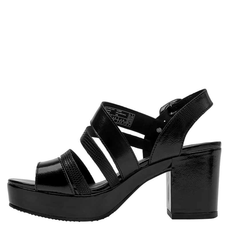 SANDALIA CASUAL MUJER BRUNO ROSSI - BRM0422 | NEGRO - 5