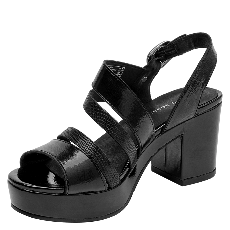 SANDALIA CASUAL MUJER BRUNO ROSSI - BRM0422 | NEGRO - 6