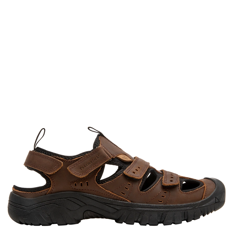 SANDALIA CASUAL HOMBRE PANAMA JACK - PJH0248 | MARRON OSCURO - 1