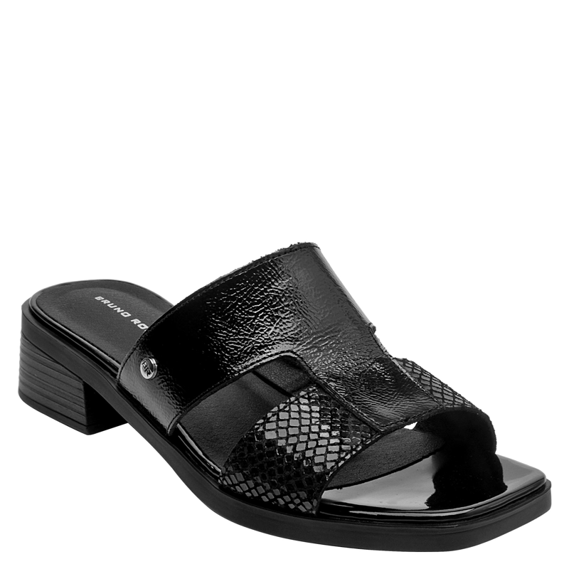 SANDALIA CASUAL MUJER BRUNO ROSSI - BRM0409 | NEGRO - 3