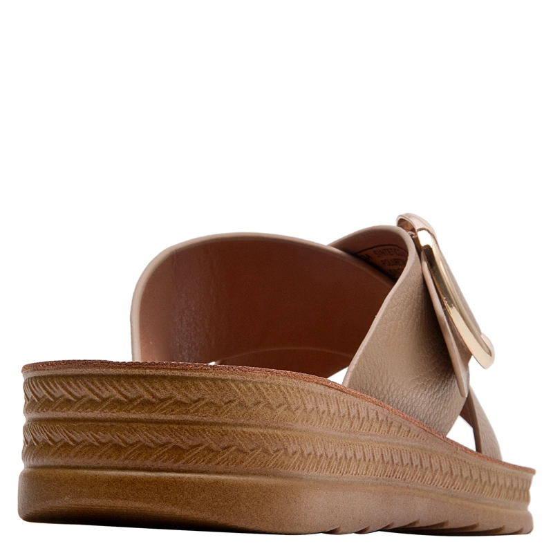 SANDALIA CASUAL MUJER BRUNO ROSSI - BRM0492 | BEIGE - 3