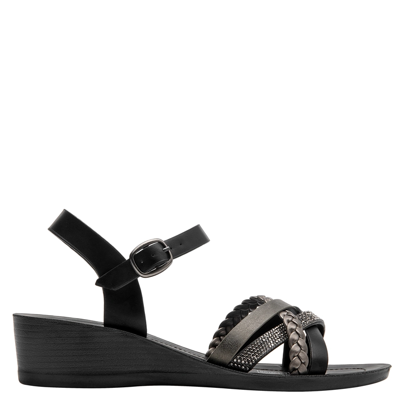 SANDALIA CASUAL MUJER BRUNO ROSSI - BRM0483 | NEGRO - 1