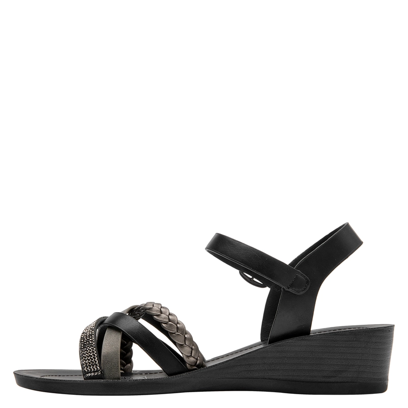 SANDALIA CASUAL MUJER BRUNO ROSSI - BRM0483 | NEGRO - 4