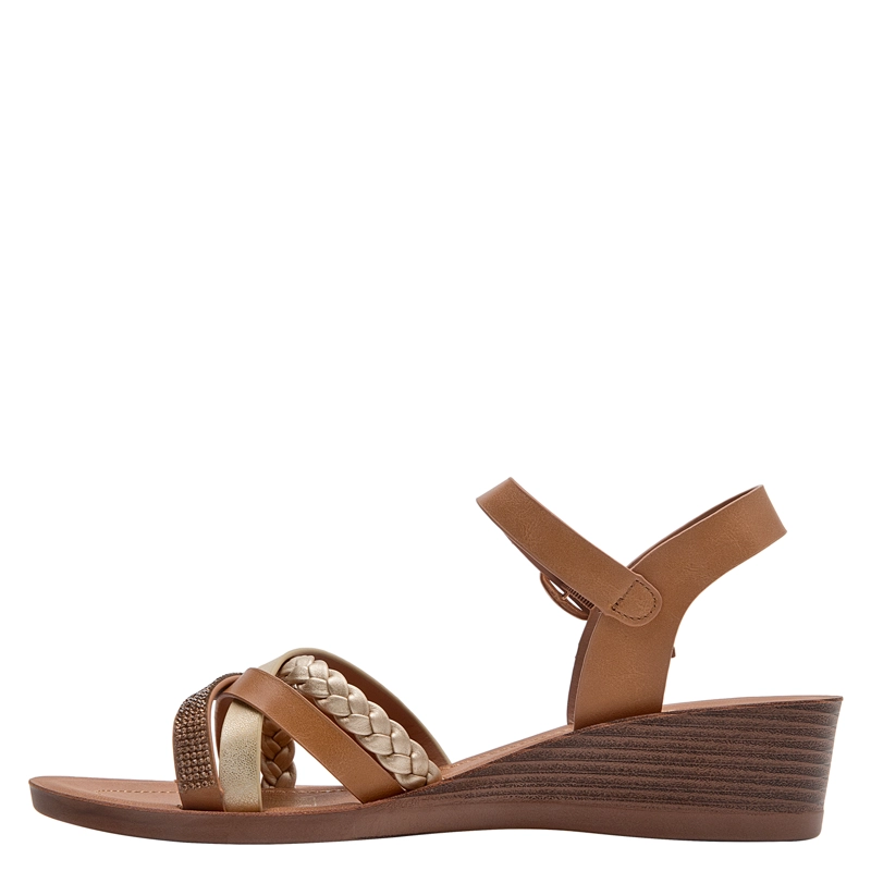 SANDALIA CASUAL MUJER BRUNO ROSSI - BRM0483 | NEGRO - 9