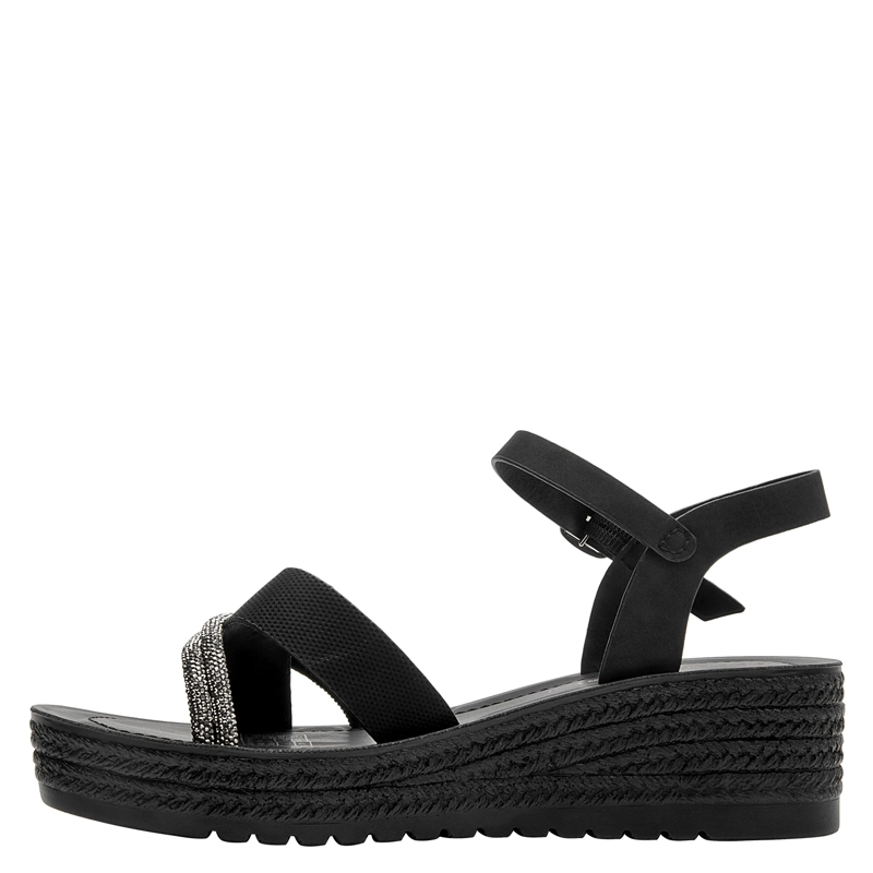 SANDALIA CASUAL MUJER BRUNO ROSSI - BRM0491 | NEGRO - 4