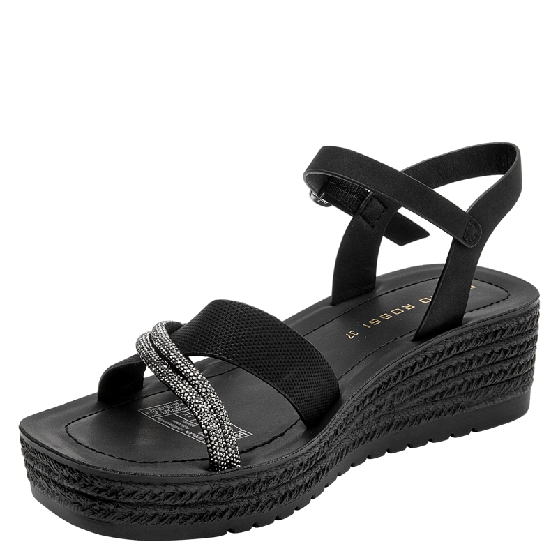 SANDALIA CASUAL MUJER BRUNO ROSSI - BRM0491 | NEGRO - 5
