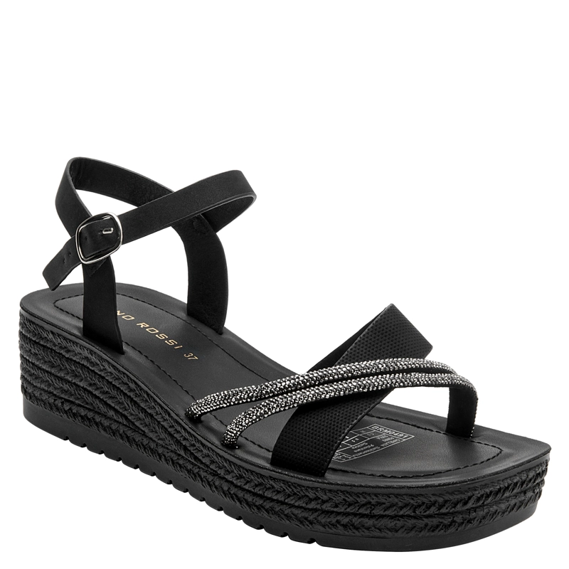 SANDALIA CASUAL MUJER BRUNO ROSSI - BRM0491 | NEGRO - 7
