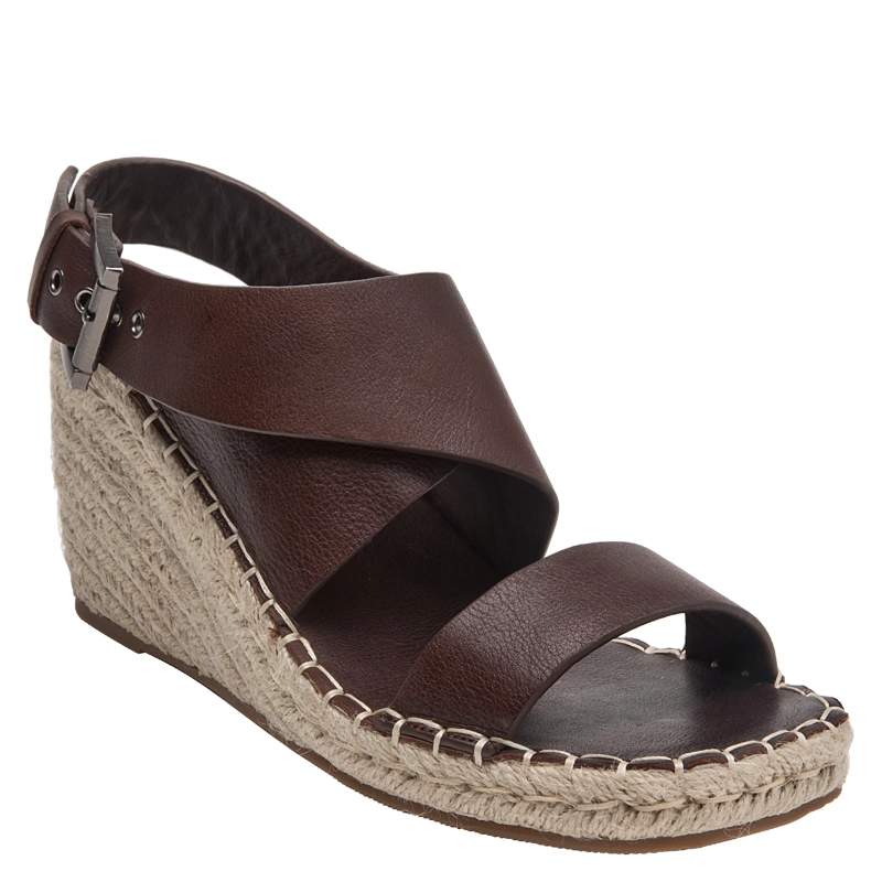 SANDALIA CASUAL MUJER POLLINI - POM0381 | MARRON OSCURO - 2