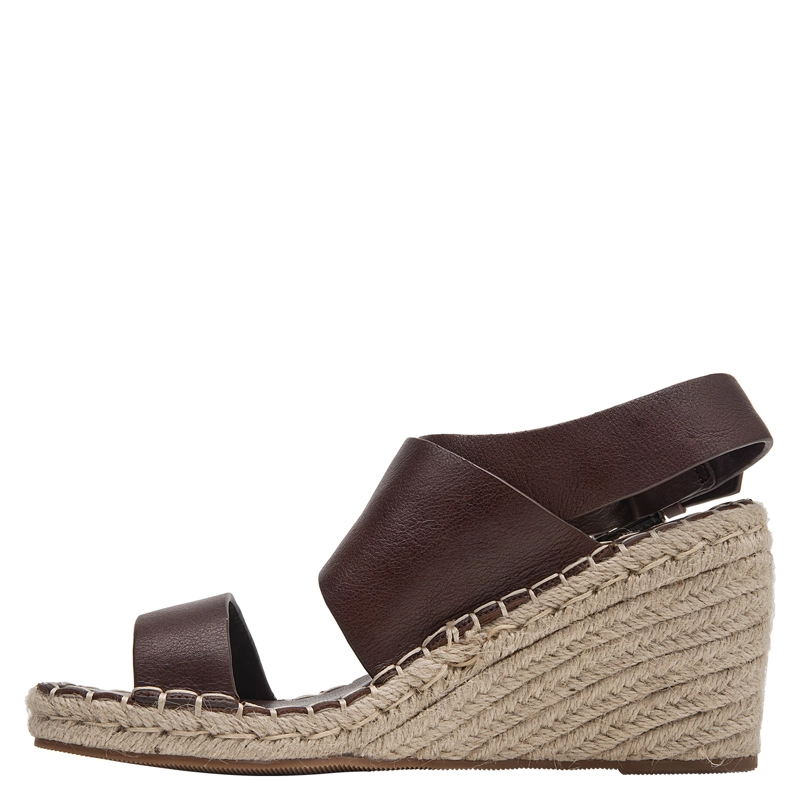 SANDALIA CASUAL MUJER POLLINI - POM0381 | MARRON OSCURO - 9