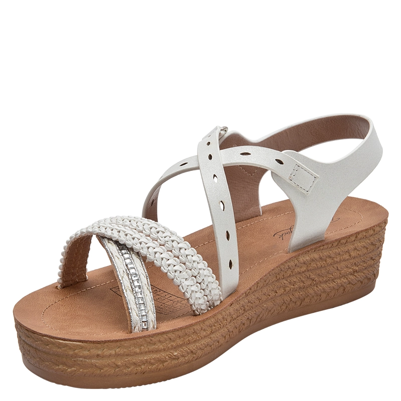 SANDALIA CASUAL NIÑA PANAMA JACK - PJG109C | BLANCO - 5