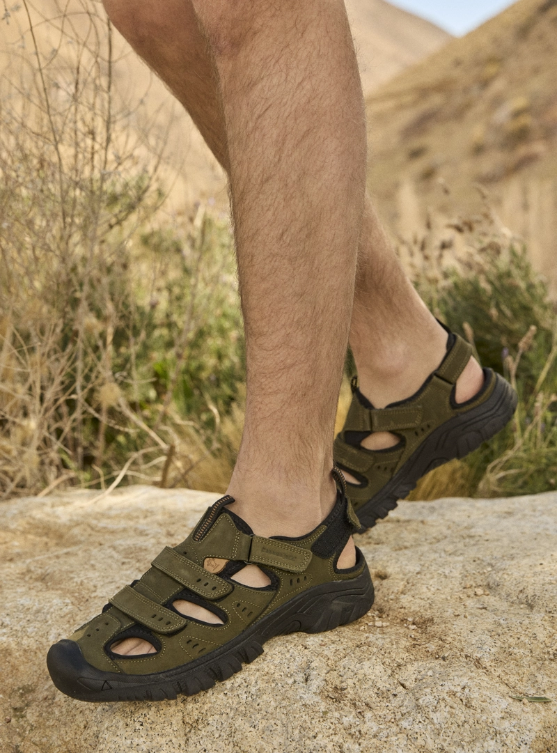 SANDALIA CASUAL HOMBRE PANAMA JACK - PJH0248 | VERDE - 1