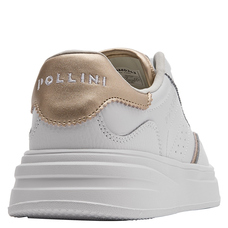 ZAPATILLA CASUAL MUJER POLLINI - POM0363 | BLANCO - 3