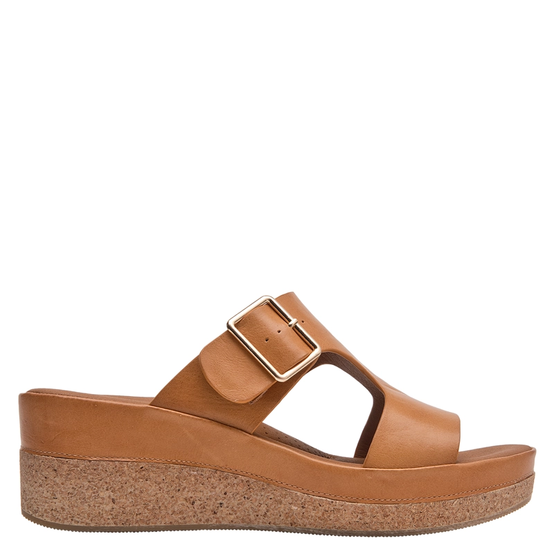 SANDALIA CASUAL MUJER 16 HRS - 16M0514 | MARRON CLARO - 1